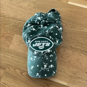 Never worn - limited edition jets floral hat